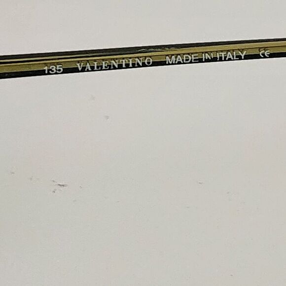 Valentino Half Rim Eyeglasses | Oval | Metal | Italy V135 5393 0SG2